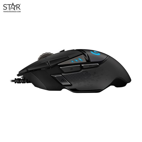  Chuột gaming Logitech G502 HERO | Có dây, 25600 DPI, 121g, RGB, Đen 