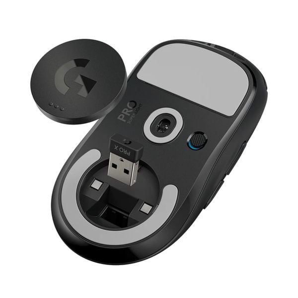  Chuột gaming Logitech Pro X Superlight 2 | Wireless 2.4Ghz, 44000 DPI, 60g, Đen 