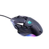  Chuột văn phòng Kludge RM502 | Có dây, 4000 DPI, 65g, RGB, Đen 