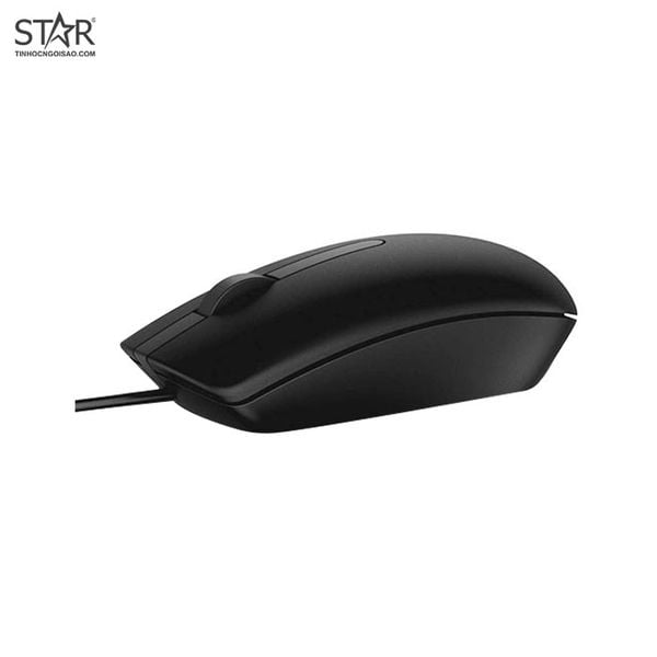  Chuột văn phòng Dell MS116 | Có dây, 1000 DPI, 105g, Đen 