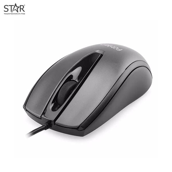 Chuột văn phòng Fuhlen L102 | Có dây, 1200 DPI, 85g, Đen 