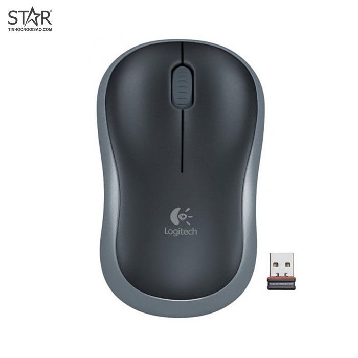 Chuột không dây Logitech B175 | Đen, Optical, 2.4Ghz