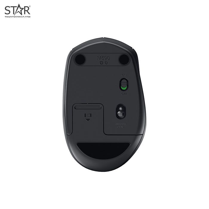 Chuột Văn Phòng Không Dây Logitech M590 Optical Wireless (Đen)