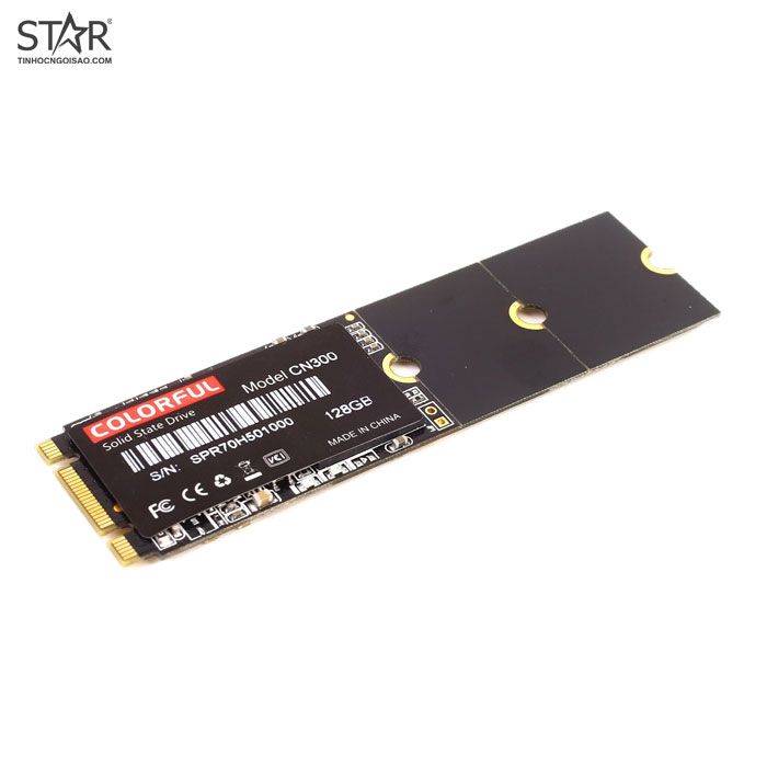 Ổ cứng SSD 128G Colorful CN300 M.2 Sata 6Gb/s (CN300 128GB KB44AE)