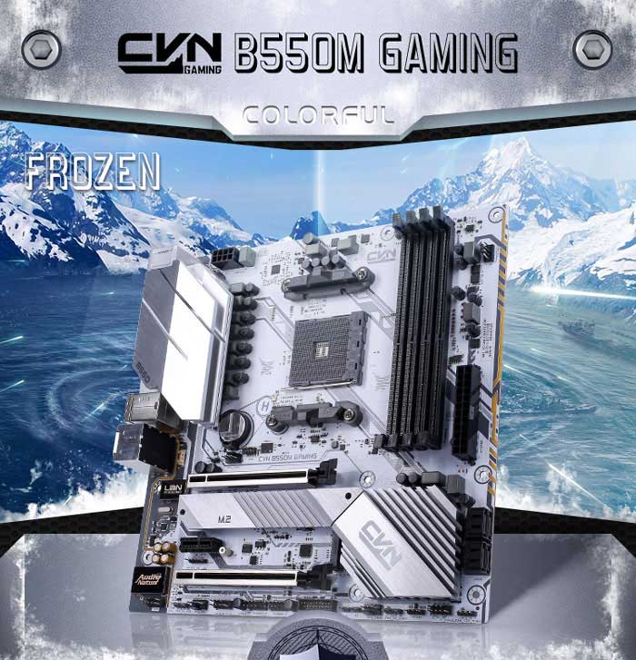 Mainboard Colorful CVN B550M Gaming Frozen V14