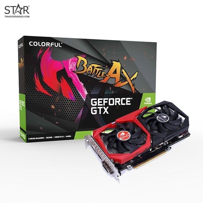 VGA Colorful GTX 1650 4GB GDDR6 EX (GTX 1650 EX 4GBD6-V)