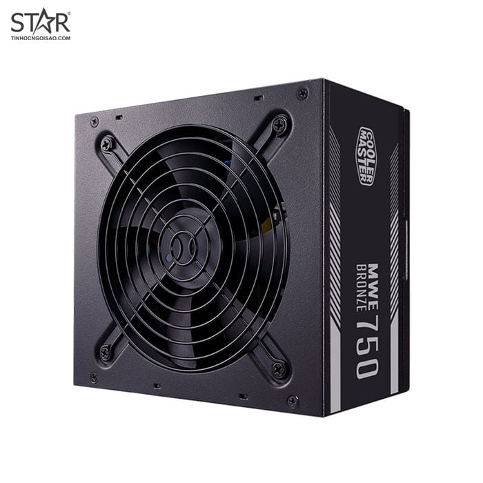 Nguồn Cooler Master 750W MWE 750 V2 80 Plus Bronze (MPE-7501-ACAAB)