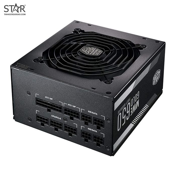 Nguồn Cooler Master 650W MWE 650 80 Plus Gold Full Modular (MPY-6501-AFAAG)