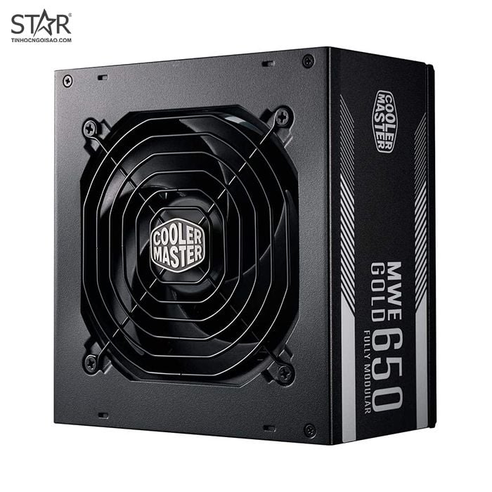 Nguồn Cooler Master 650W MWE 650 80 Plus Gold Full Modular (MPY-6501-AFAAG)