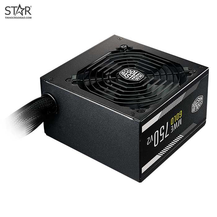 Nguồn Cooler Master 750W MWE 750 – V2 80 Plus Gold Non-Modular (MPE-7501-ACAAG-EU)