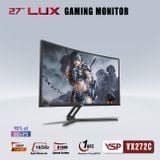  Màn hình Gaming VSP VX272C - LUX | 27 inch, Full HD, VA, 165Hz, 1ms, cong 