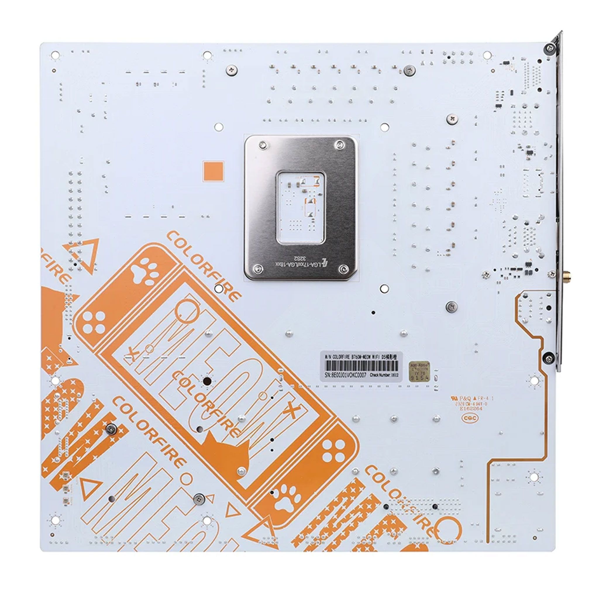 Mainboard Colorfire B760M-MEOW DDR5 ORANGE