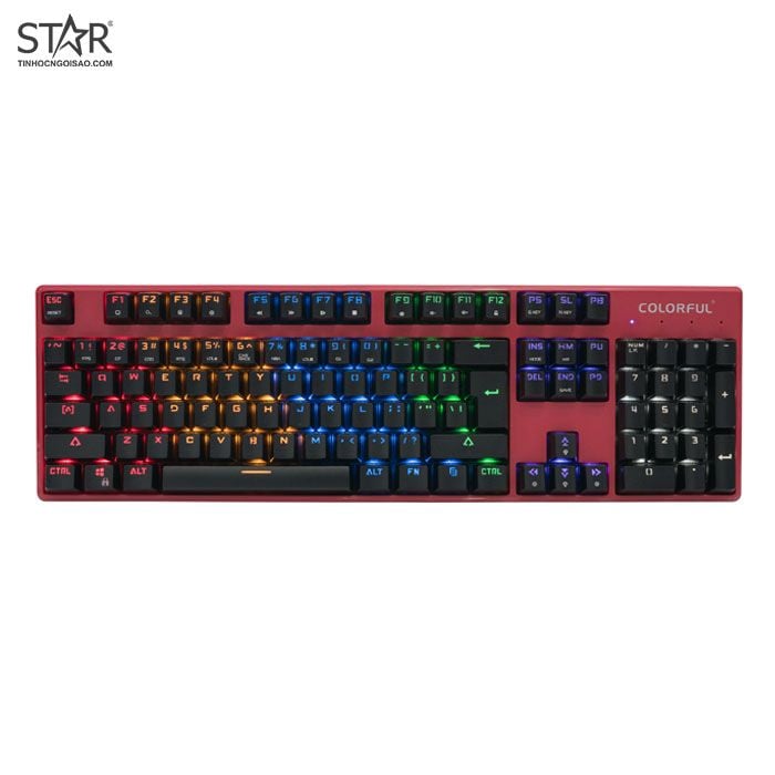 Bàn Phím Cơ Motospeed K96 Led Gaming (Đỏ)