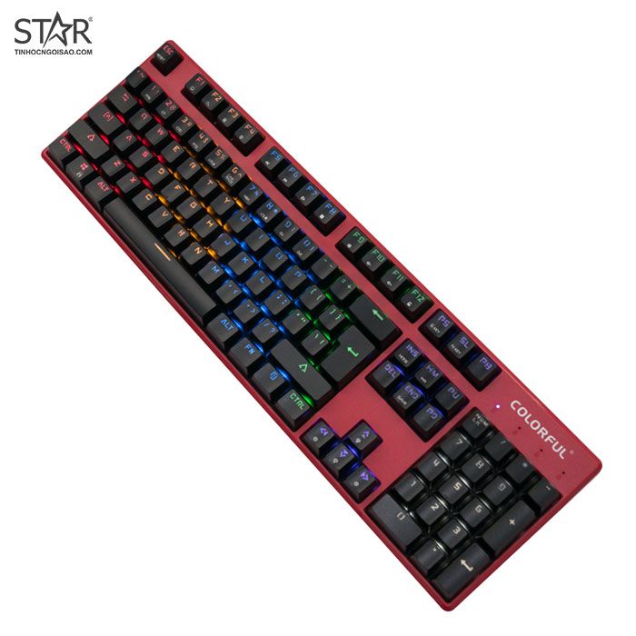 Bàn Phím Cơ Motospeed K96 Led Gaming (Đỏ)