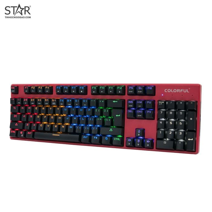 Bàn Phím Cơ Motospeed K96 Led Gaming (Đỏ)