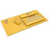  Combo phím chuột văn phòng FD LK586 | Wireless, Mini, Yellow 