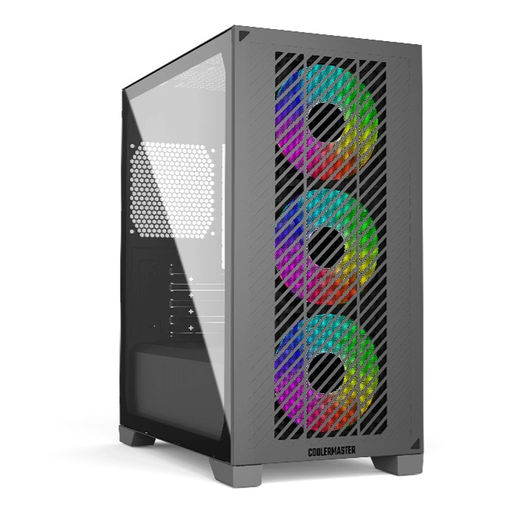Thùng máy Cooler Master Elite 301 Lite - Đen | Sẵn 1 fan đen