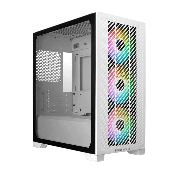  Thùng máy Cooler Master Elite 301 Lite - Trắng | Sẵn 1 fan 