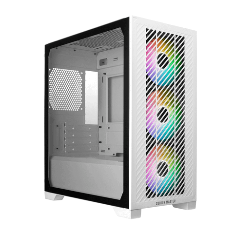 Thùng máy Cooler Master Elite 301 Lite - Trắng | Sẵn 1 fan