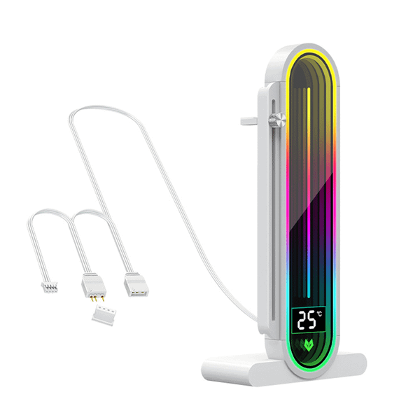  Giá đỡ VGA Coolmoon GH-3 ARGB - White 