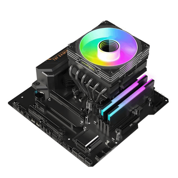  Tản nhiệt khí CoolMoon T600 TopDown | Đen 