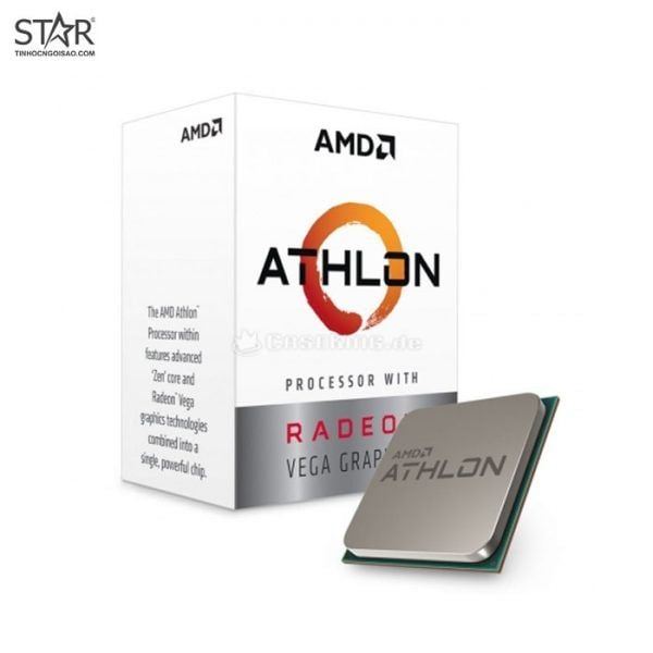 CPU AMD Athlon 200GE | 3.2GHz, AM4, 2 Cores 4 Threads