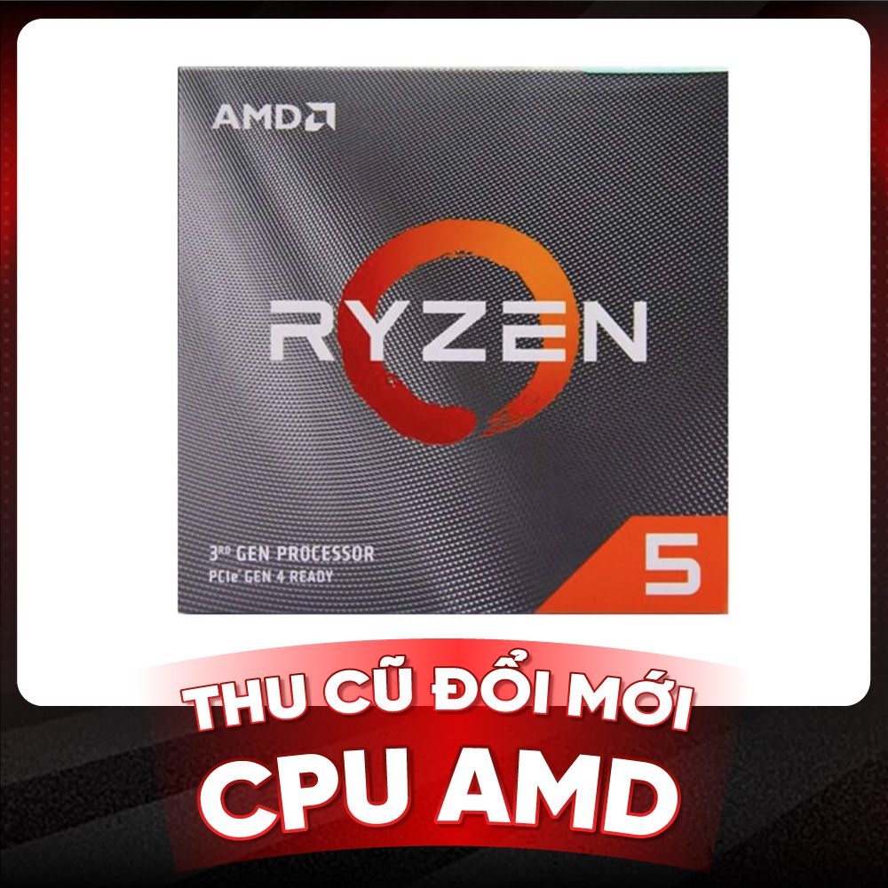 CPU AMD Ryzen 5 3500 chính hãng | AM4, Upto 4.10 GHz, 6C/6T, 16MB
