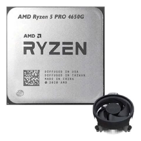 CPU AMD Ryzen 5 Pro 4650G MPK | AM4, Upto 4.20 GHz, 6C/12T, 8MB, Tray New, Có Fan