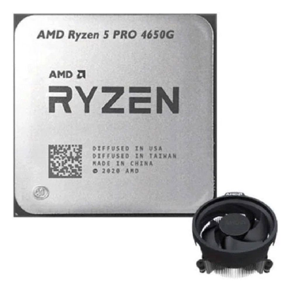 CPU AMD Ryzen 5 Pro 4650G MPK | AM4, Upto 4.20 GHz, 6C/12T, 8MB, TRAY, Có Fan