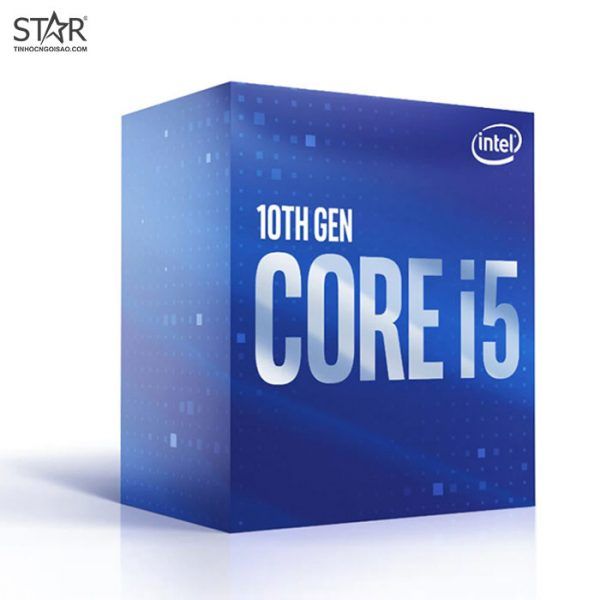 CPU Intel Core I5 10400F | LGA1200, Turbo 4.30 GHz, 6C/12T, 12MB, Box Công Ty