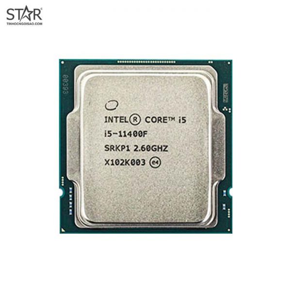 CPU Intel Core I5 11400F | LGA1200, Turbo 4.40 GHz, 6C/12T, 12MB, TRAY,  Không Fan
