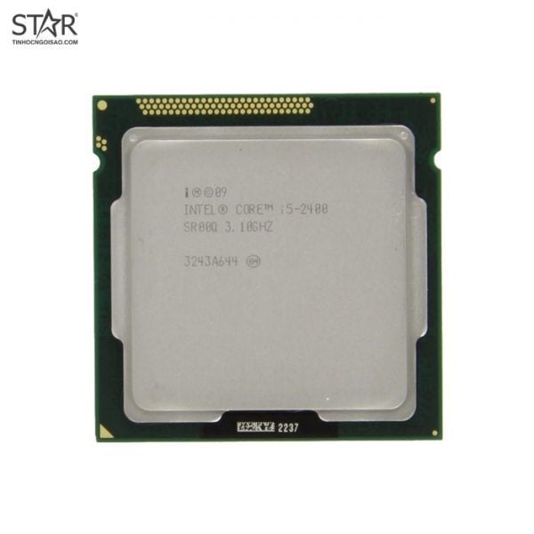  CPU Intel Core i5 2400 (3.40GHz, 6M, 4 Cores 4 Threads) Tray New chưa gồm Fan 