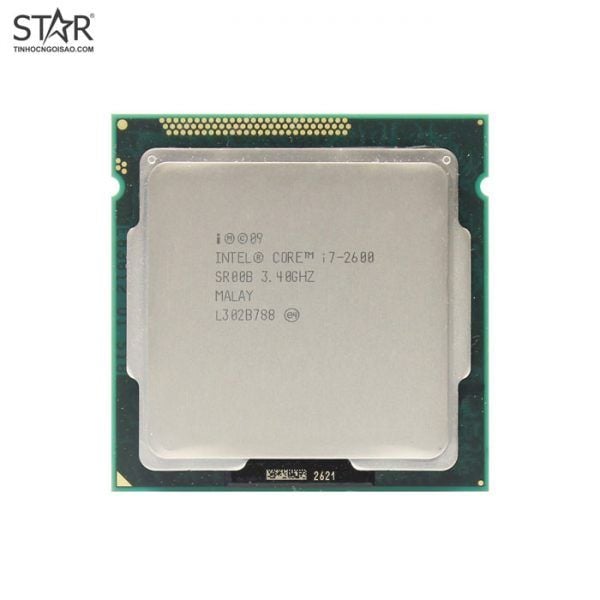  CPU Intel Core i7 2600 (3.80GHz, 8M, 4 Cores 8 Threads) Tray New chưa gồm Fan 