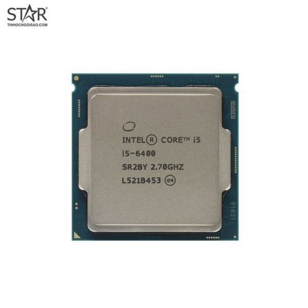 CPU Intel Core i5 6400 (3.30GHz, 6M, 4 Cores 4 Threads) TRAY chưa gồm Fan