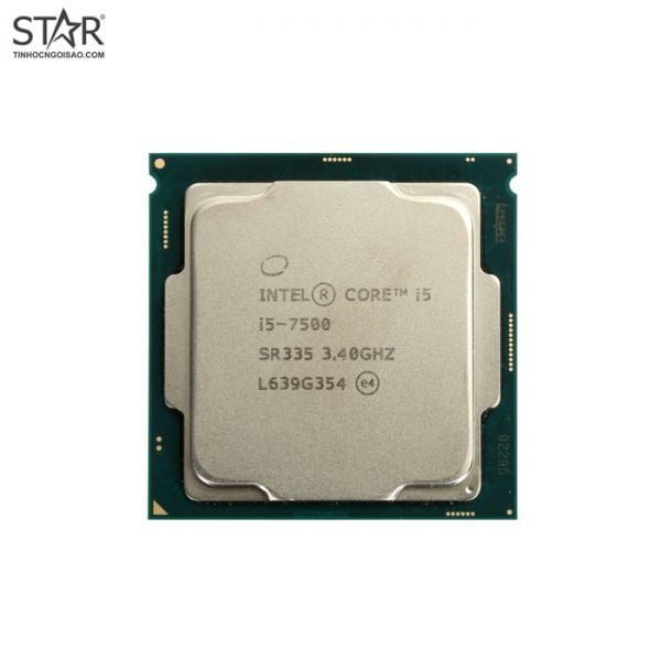 CPU Intel Core i5 7500 (3.80GHz, 6M, 4 Cores 4 Threads) TRAY chưa gồm Fan