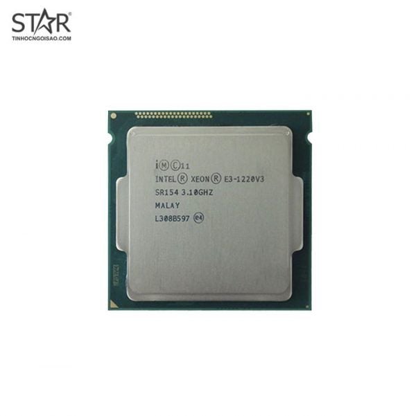 CPU Intel Xeon E3 1220v3 (3.50GHz, 8M, 4 Cores 4 Threads) TRAY chưa gồm Fan