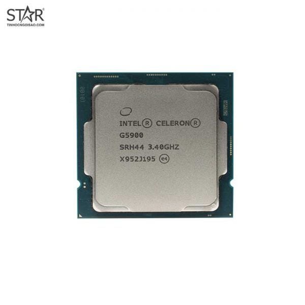 CPU Intel Celeron G5900 (3.40GHz, 2M, 2 Cores 2 Threads) TRAY chưa gồm Fan