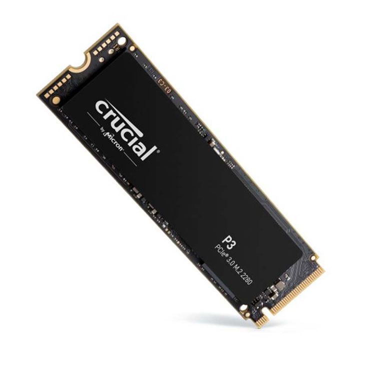 Ổ cứng SSD 2TB Crucial P3 (NVMe, 3500MB/s, Gen3x4) | Hàng công ty