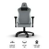  Ghế Gaming Corsair TC200 Fabric | Light Grey - White (CF-9010048-WW) 
