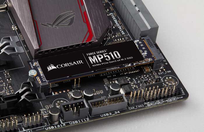 SSD 480G Corsair Force Series MP510 M.2 NVMe