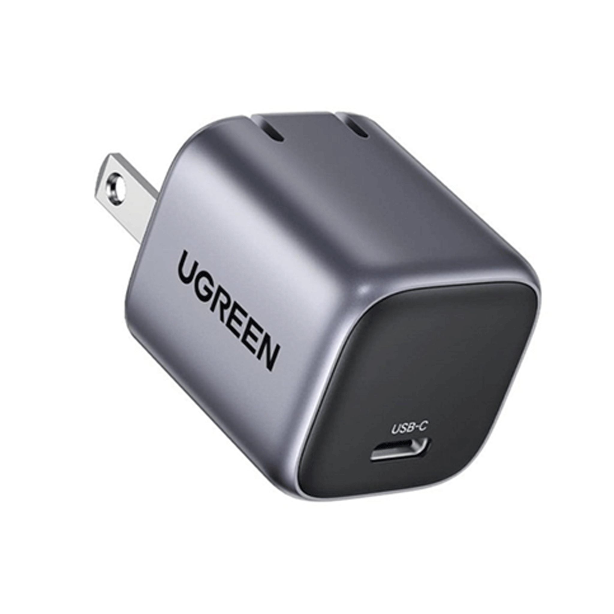 Củ sạc nhanh 30W Ugreen 90901 Nexode GaN Fast Charger | 30W, 1 x USB-C, Space Gray