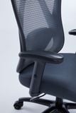  Ghế công thái học WARRIOR Hero WEC501 Plus | Xám, 120kg, Chân xoay, Lưng lưới 