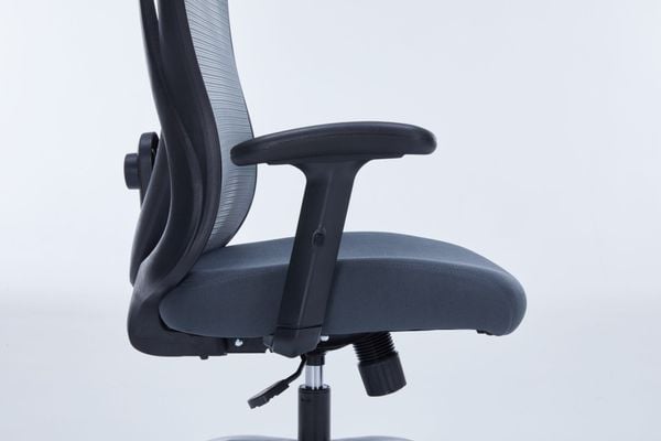  Ghế công thái học WARRIOR Hero WEC501 Plus | Xám, 120kg, Chân xoay, Lưng lưới 