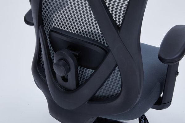  Ghế công thái học WARRIOR Hero WEC501 Plus | Xám, 120kg, Chân xoay, Lưng lưới 