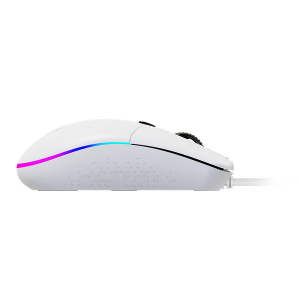  Chuột gaming DareU EM911 | Có dây, 6000 DPI, 100g, RGB, Đen 