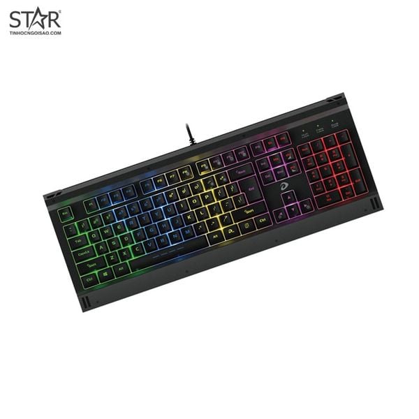  Bàn Phím Dare-U LK145 Màu Đen (TK547U08601G) | Có dây, Fullsize, RGB Rainbow, Black 