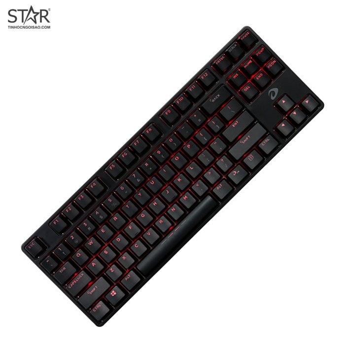 Bàn phím cơ Gaming DAREU EK87 (Red Switch) - Black (Multi-LED)