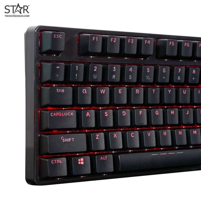 Bàn phím cơ Gaming DAREU EK87 (Red Switch) - Black (Multi-LED)