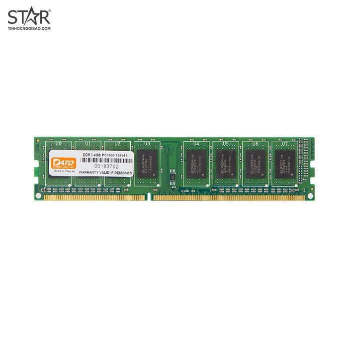 Ram DDR3 Dato 4G/1600 Không Tản Nhiệt