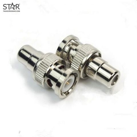 Đầu cáp BNC camera 1 bộ đực + cái